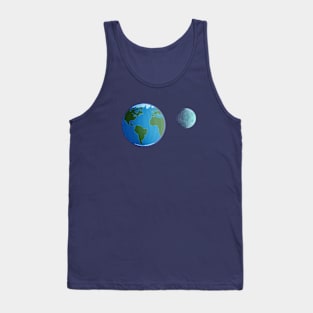 Earth & Moon Tank Top